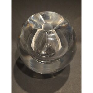 Vintage Kosta Boda Art Glass Perfume bottle Signed #441457 No Stopper